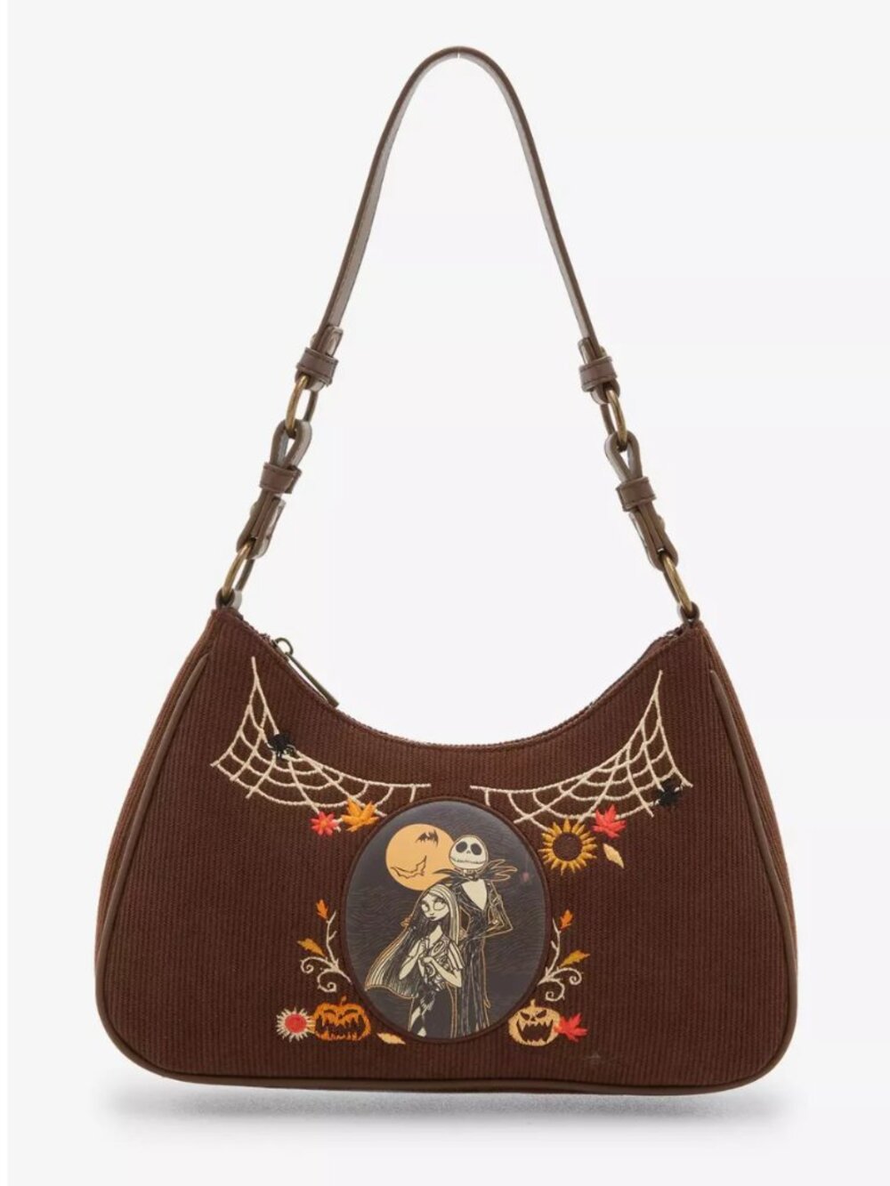 The Nightmare Before Christmas Corduroy Shoulder Bag